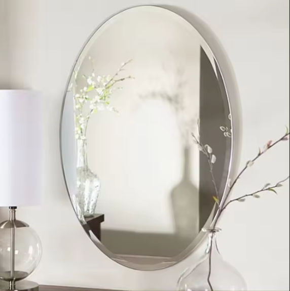 High Quality Durable Using Various Mirror Round In Iron Frame Mirrors Without Frames