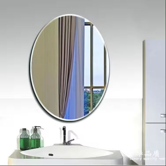 High Quality Durable Using Various Mirror Round In Iron Frame Mirrors Without Frames