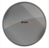 Hot selling  Aluminum Mirror Glass Double Coated 1.8mm 2mm 2.7mm 3mm 4mm 5mm 6mm