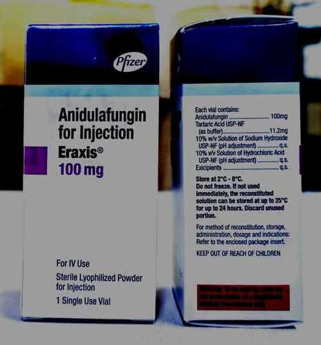 Anidulafungin For Injection 100Mg - Dosage Form: As Directed By The Physician