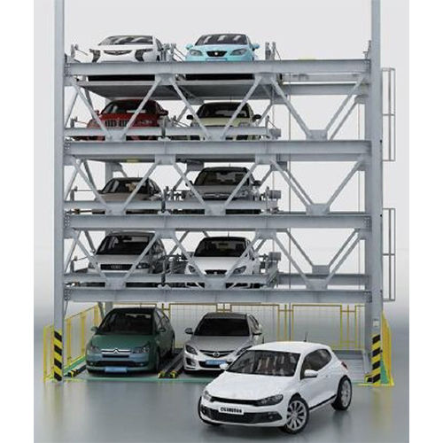 Commercial Car Parking Elevator System - Mode Of Drive: Motor