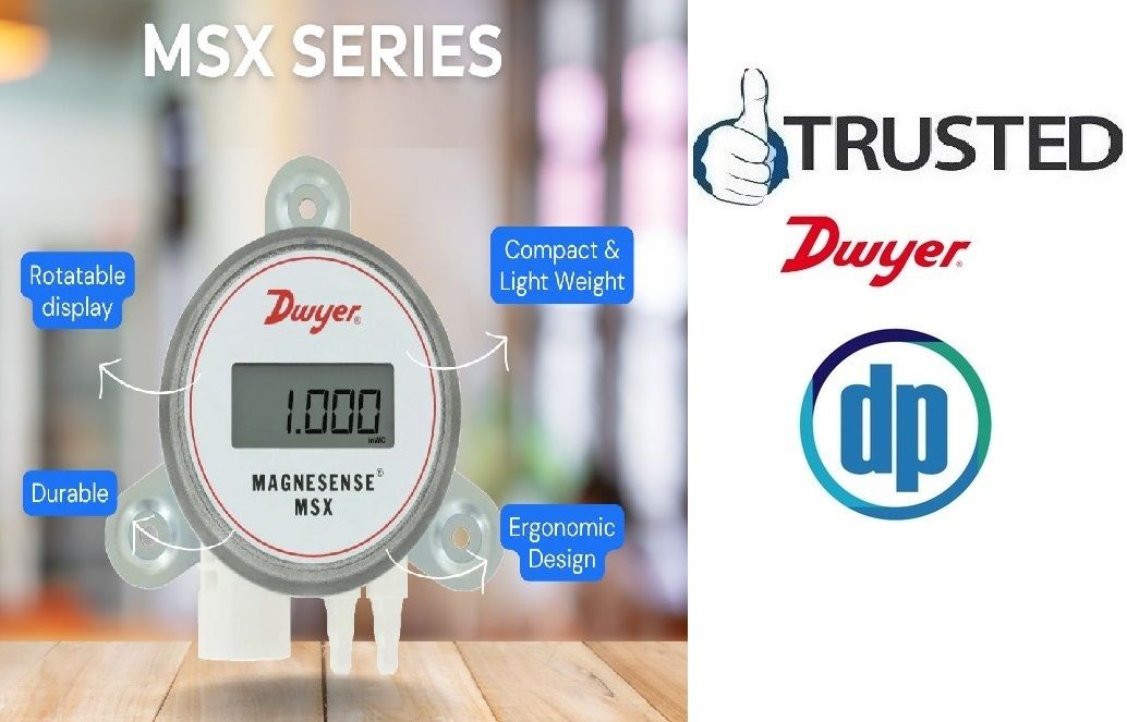 DWYER MSX-W11-IN-LCD Differential Pressure Transmitter From Bodinayakanur Theni Tamil Nadu India