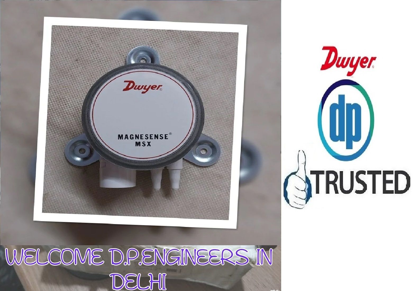 DWYER MSX-W13-PA Differential Pressure Transmitter From Agraharabachahalli Mandya Karnataka India