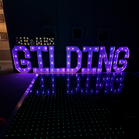 Marquee Letters - Body Material: Galvanized Sheet