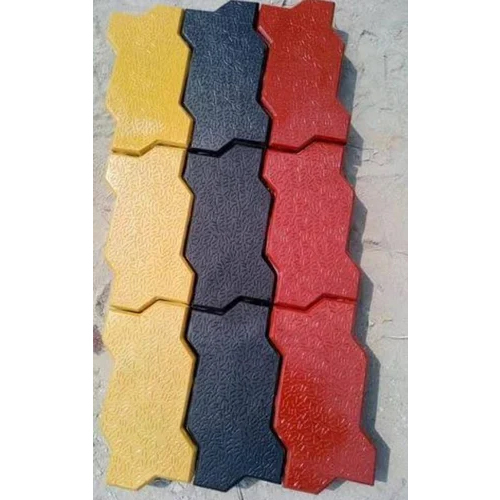 Color Coated Zig Zag Paver Block