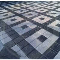 20mm Cement Interlocking Tiles - Concrete Material, 20mm Thickness, Mosaic Design, Matt Finish | Non-slip Feature, Interlocking Pattern, Ideal For Outdoor Use