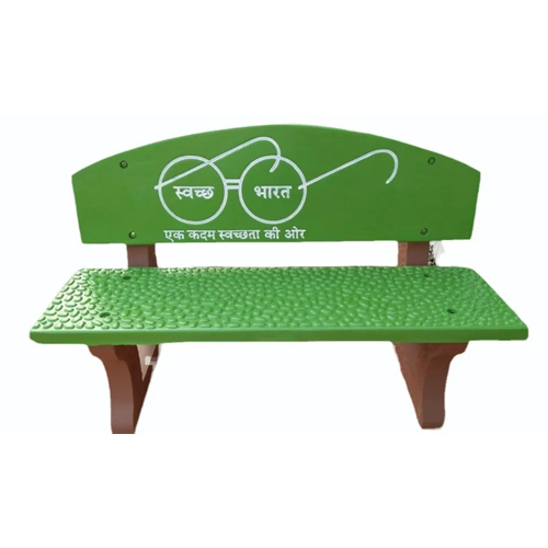 Color Coated Concrete Garden Bench