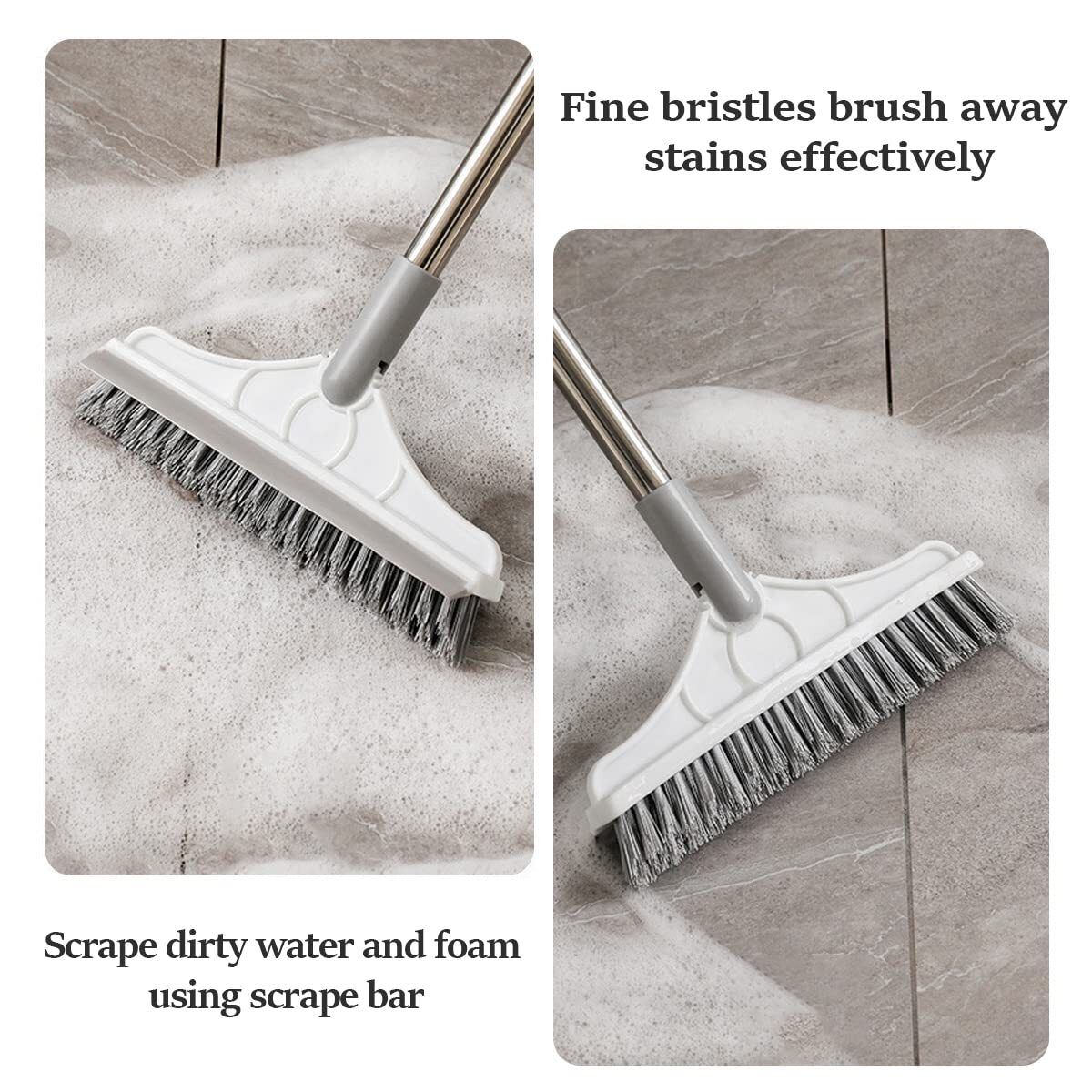 White Bathroom cleaning brush