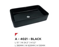 DESIGNER TABLE TOP  BASIN 4021 BLACK