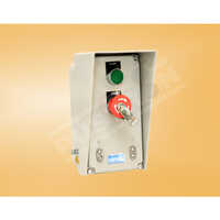 Start Stop Local Control Station - Mild Steel, Powder Coated Finish | 220-240v Rated Voltage, 50/60hz Frequency, Grey Color, Warranty Included