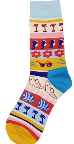 DESIGNER CALF SOCKS