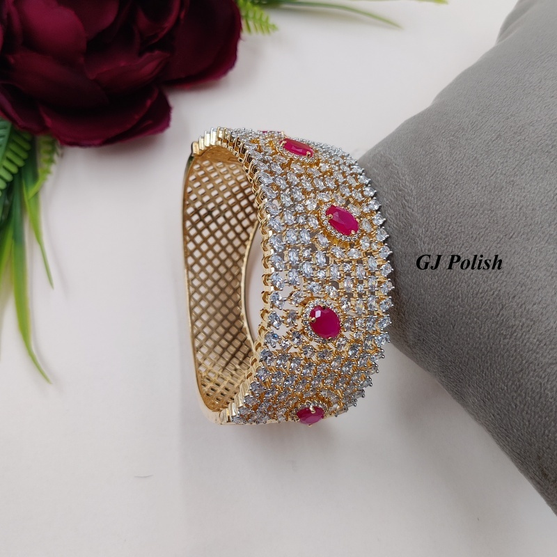 Glamorous Shiny American Diamond Bracelet