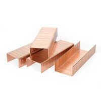 Copper Stapler Pins - Copper Material, Rectangular Shape, Various Sizes Available | Durable, Rust-proof, Ideal For School And Office Use