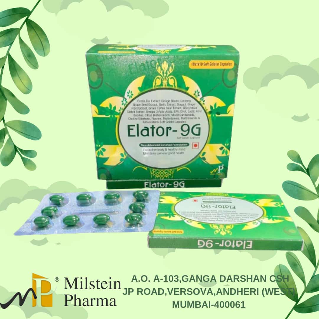 Elator-9G Softgel Capsules - Drug Type: Health Supplements