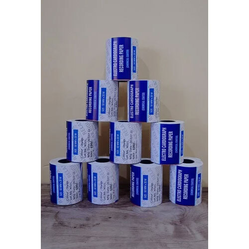 Single channel ecg roll paper 50mm-20mtr