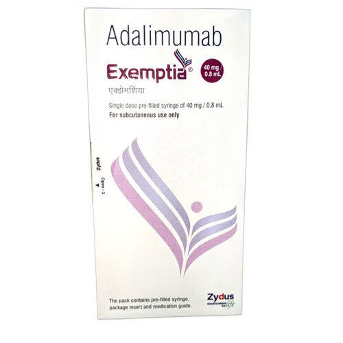 Exemptia 40 Mg Adalimumab Injection