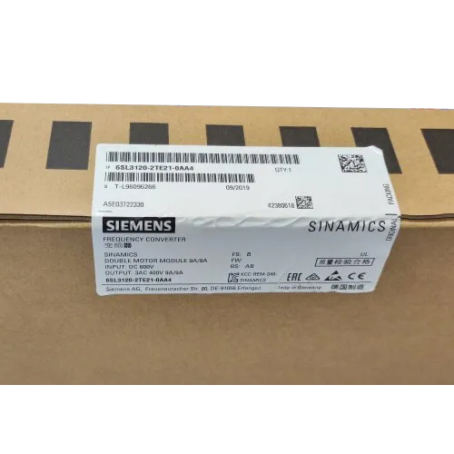 Siemens Sinamics S120 6SL3120-2TE21-0AA4 Double Motor Drive