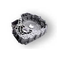 Automotive Aluminum Die Casting - High-Quality Gray Finish | Durable Powder Coated Surface, Ideal for Automobile Applications