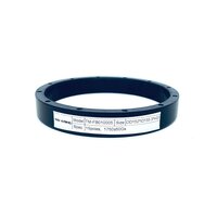 Bonded Ferrite Magnets Ring For Bldc Ceiling Fans Motor Od152*id133.3*h22mm - Color: Black