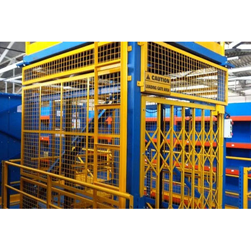 Industrial Goods Lift - Mild Steel, AC Drive Type , Electric Power Supply , Overload Holding Stop Safety Device