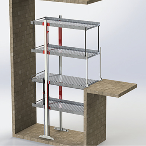4DP-401 Independent Pit Stack Parking