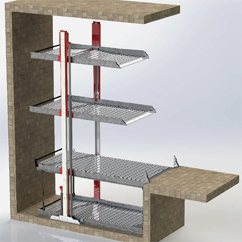 4Np-402 Independent Pit Stack Parking - Height: As Per Requirement Millimeter (Mm)