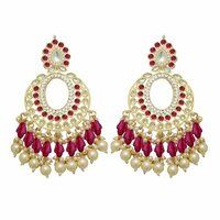 Kundan Earrings | Bridal Bliss Kundan Earrings| Traditional Earring | Wedding Earring | Bridal Kundan Earrings  |Gold plated Earring .