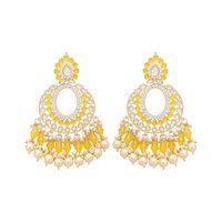 Kundan Earrings | Bridal Bliss Kundan Earrings| Traditional Earring| Wedding Earring | Bridal Kundan Earrings| Gold plated Earring....