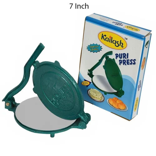 7 Inch Kailash Cast Iron Puri Press
