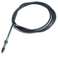 Three Wheeler Heavy Duty Clutch Cable - Color: Black