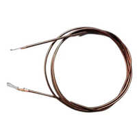 Baxy Loading Three Wheeler Engine Stop Cable - Color: Black