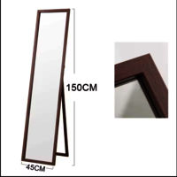 Floor Standing Mirror for Living Room PVC & Metal Framed Large Floor Mirror Full Length Mirror manufacturer