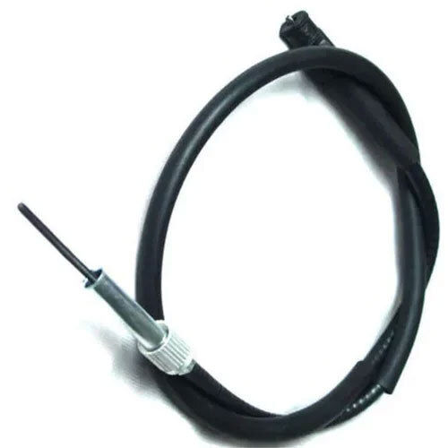 Atul Gemini Three Wheeler Speedometer Cable - Color: Black