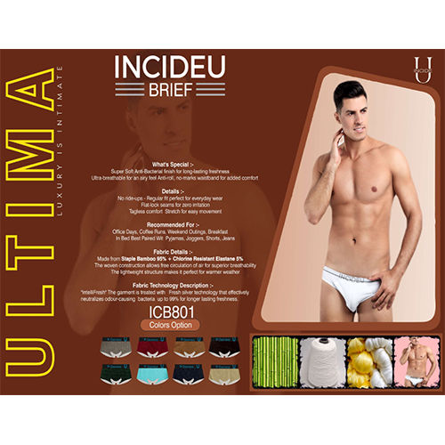 Ultima Brief Inner Wear - Color: Various Color