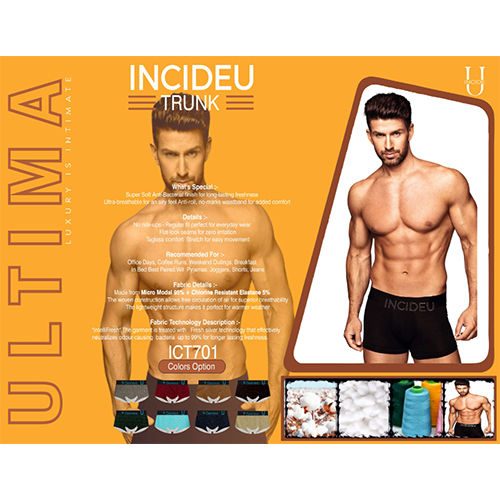 Ultima Mens Trunk Wear - Color: Various Color