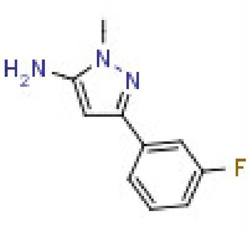 5-Amino-3-(3-fluorophenyl)-1-methylpyrazole ....95%