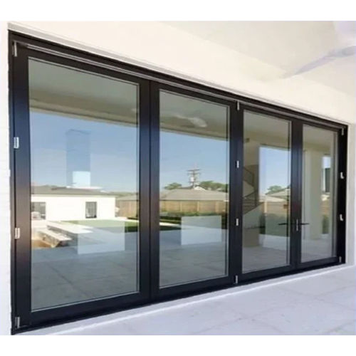 6 Feet Aluminum Sliding Window - Color: Black