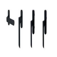 2 Point Locking Handles - Aluminum, Black Color Coated Finish | Manual Operation, Two-point Locking System For Doors & Windows
