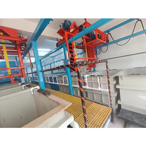 Alkaline Zinc Plating Plant - Durable Stainless Steel Alloy Construction, 440 Volt Voltage | Automatic Operation, Frequency Speed Control, 5-Year Warranty