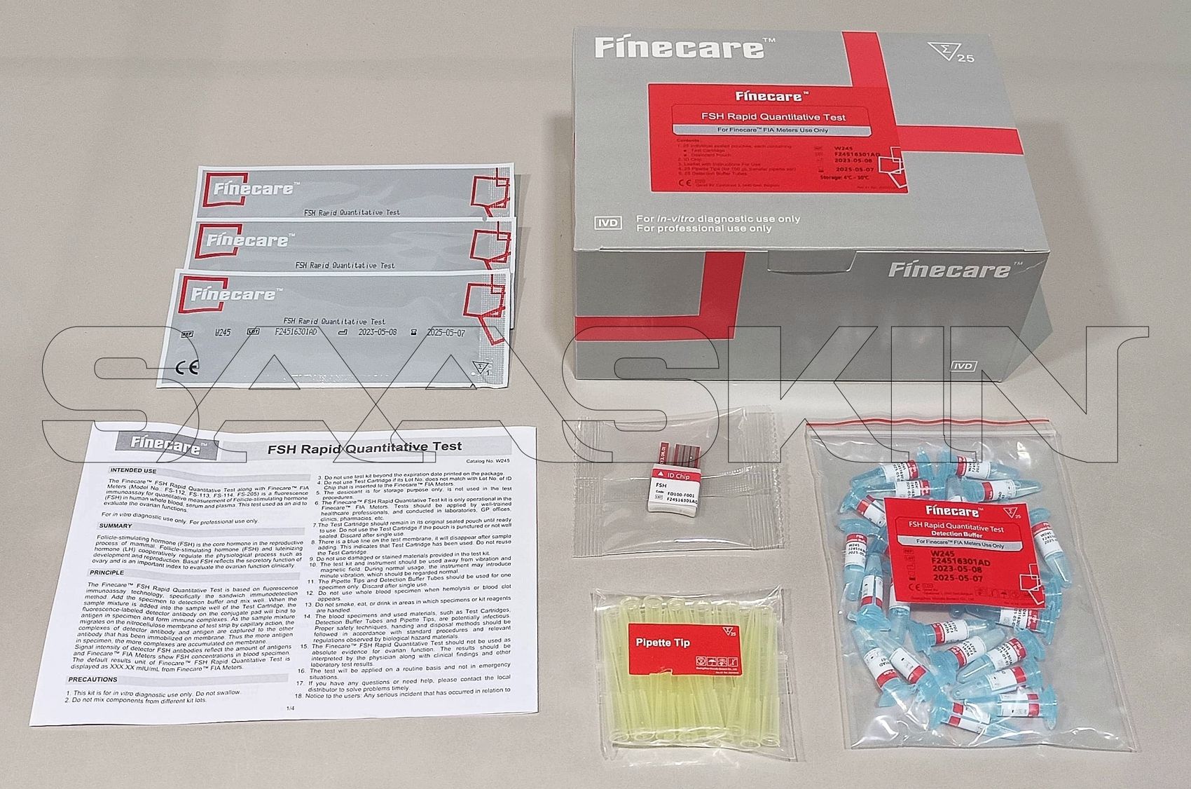 Wondfo Finecare FSH Rapid Quantitative Test