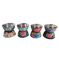 Hand Painted Bowl Set Of 5 - Color: Mix Colour