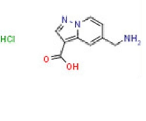 5-(Aminomethyl)pyrazolo[1,5-a]pyridine-3-carboxylic acid hydrochloride