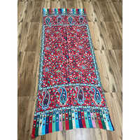 Rectangular Hand Woven Kashmiri Rug - Color: Mix Colour