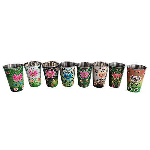 Hand Painted Tumblers - Color: Mix Colour