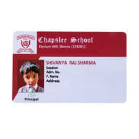 Digital Printing School Id Cards - Color: Different Available