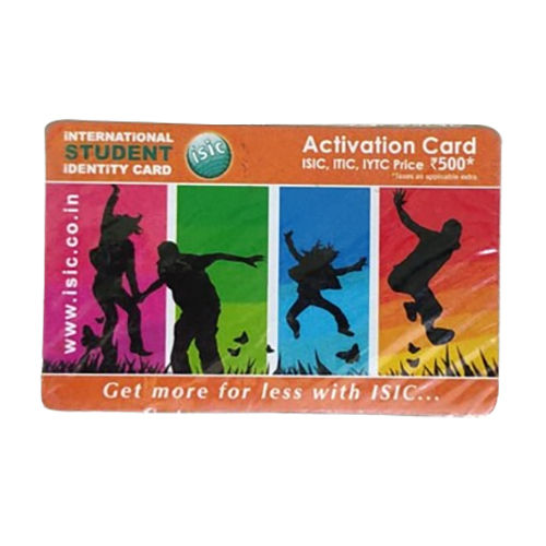 Activation Plastic Scratch Cards - Color: Different Available