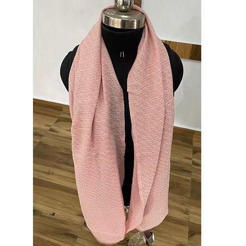 Stylish Pure Pashmina Shawl - Color: Pink