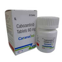 60 Mg Cabozantinib Tablets - Kinase Inhibitor For Cancer Treatment | Normal Fermentation Smell, Shelf Life 24-36 Months, Storage 20â°c To 25â°c