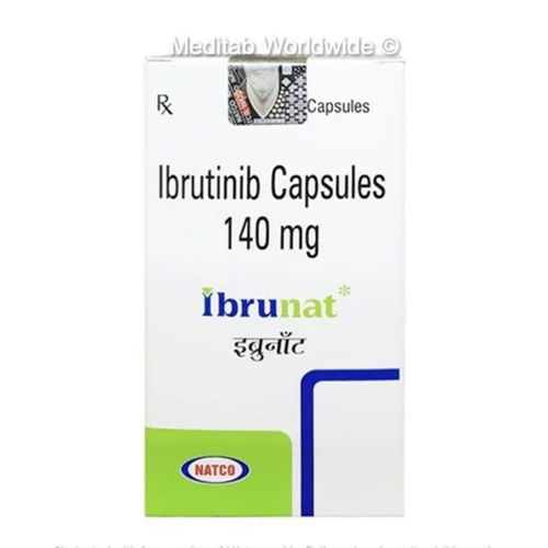 140 Mg Ibrutinib Capsules - Origin: India