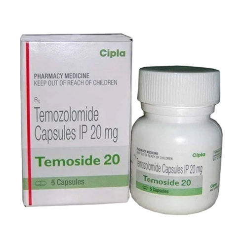 20 Mg Temozolomide Capsules Ip - Origin: India